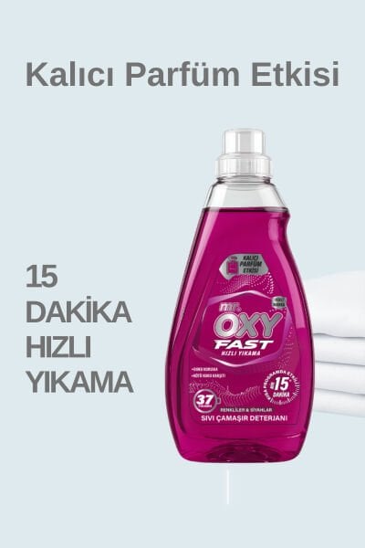 MR.OXY FAST RENKLİ SİYAH FUSYA 1480 ML