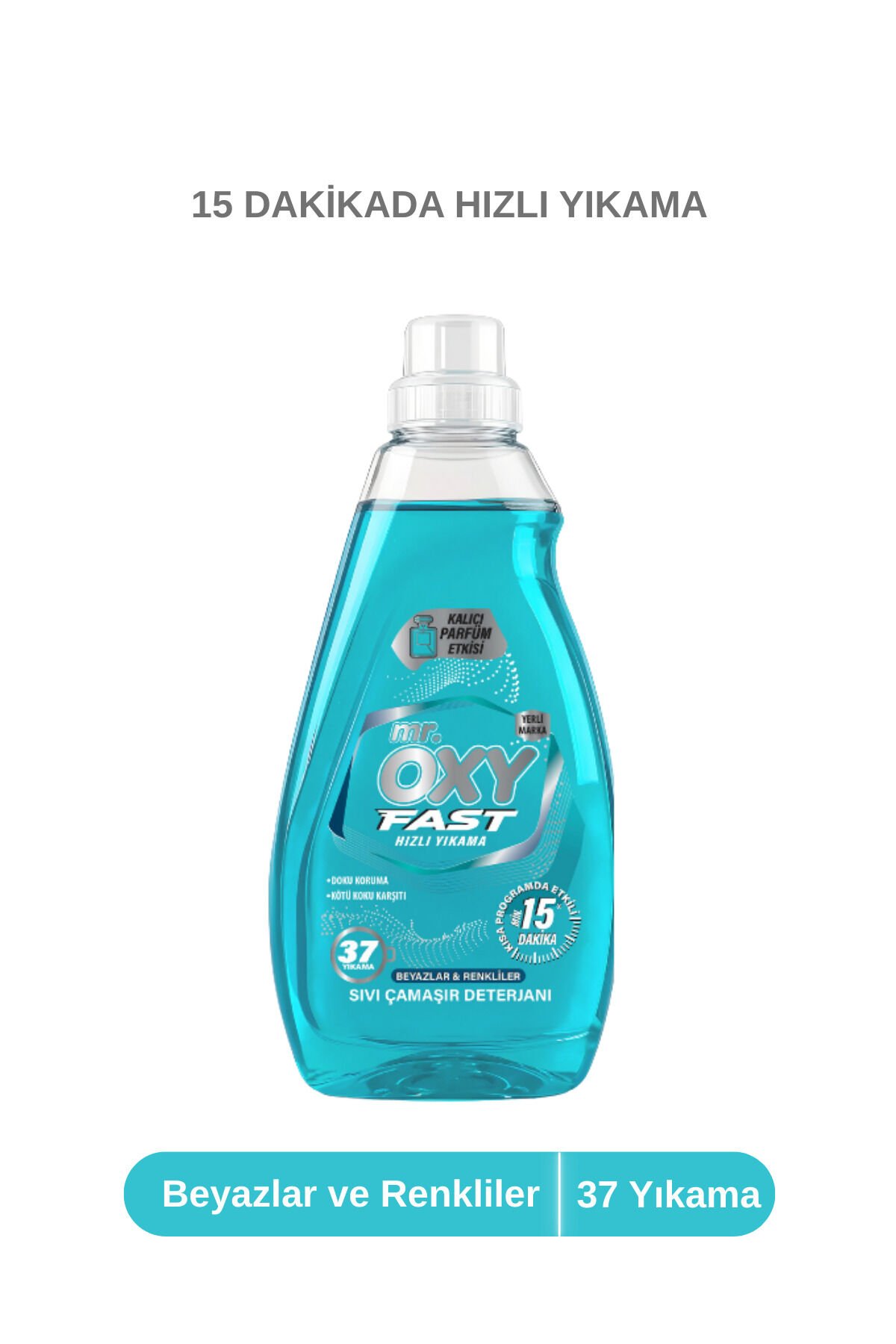 MR.OXY FAST BEYAZ RENKLİ  TURKUAZ 1480 ML