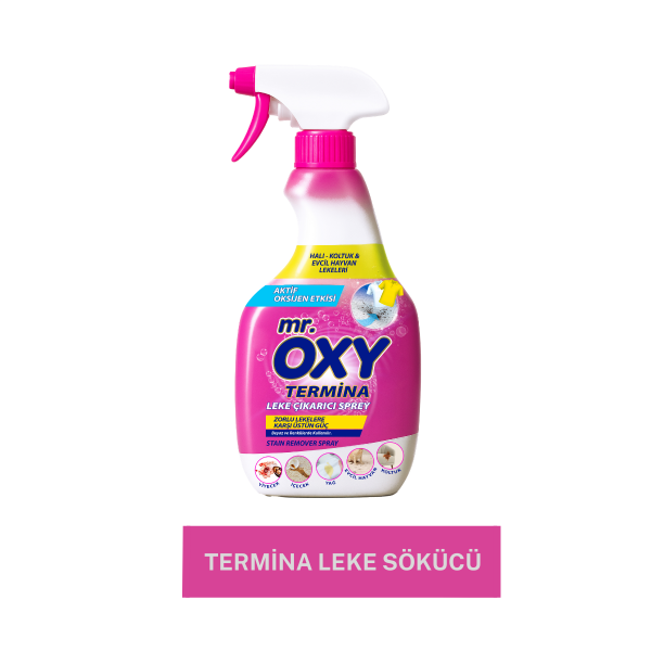 Mr. Oxy Termina Leke Sökücü Sprey 750 ml