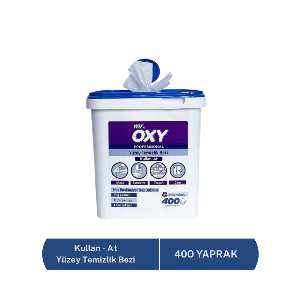 Mr. Oxy Yüzey Temizlik Havlusu 400'lü