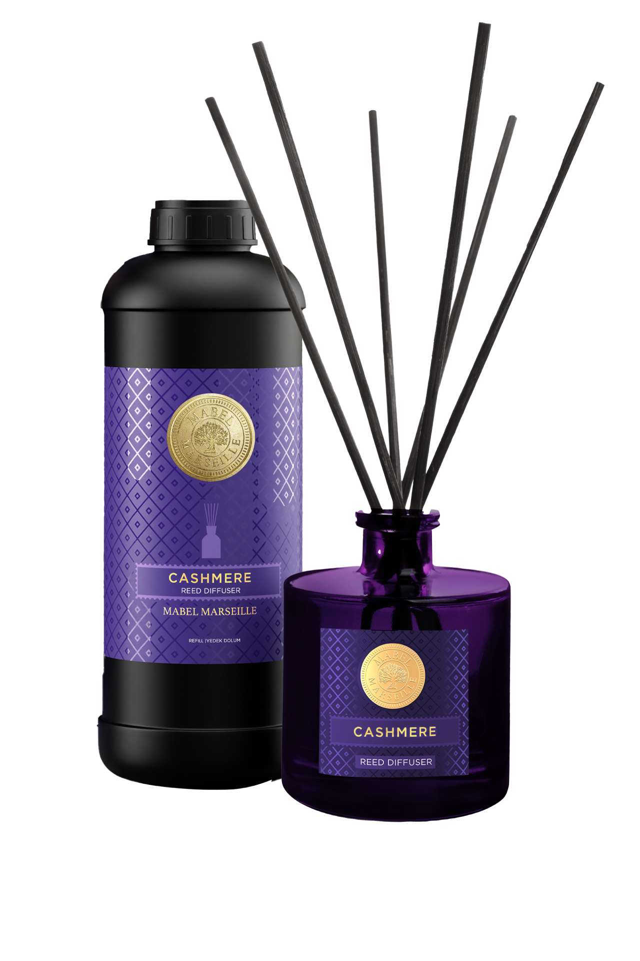 Mabel Marseille Cashmere Çubuklu Oda Kokusu 1000 ml