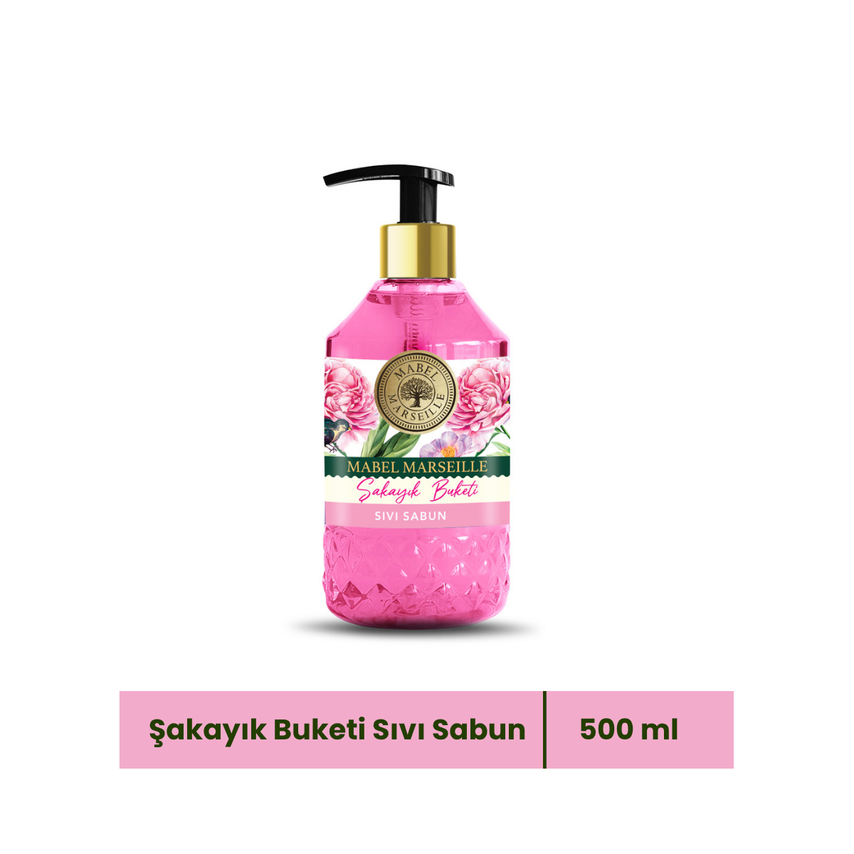 Mabel Marseille Şakayık Buketi Sıvı Sabun 500 ml