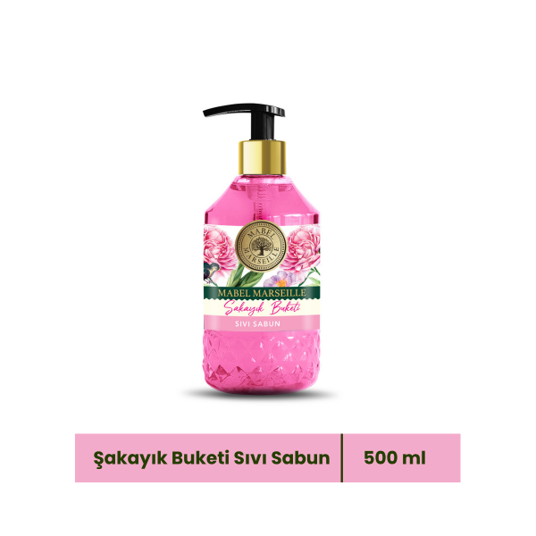 Mabel Marseille Şakayık Buketi Sıvı Sabun 500 ml