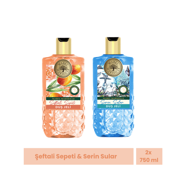 Mabel Marseille Duş Jeli Şeftali Sepeti & Serin Sular