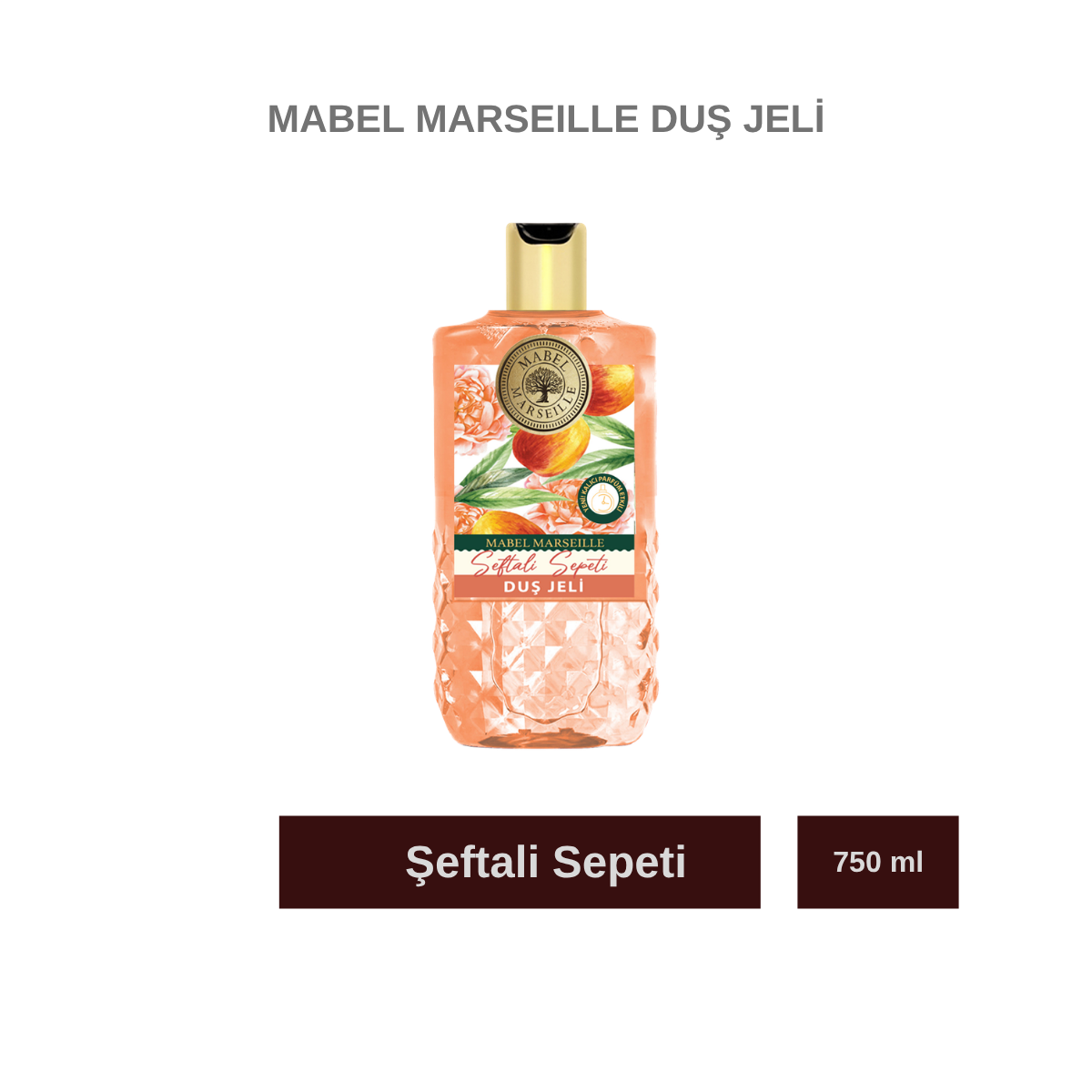Mabel Marseille Şeftali Sepeti Duş Jeli 750 ml