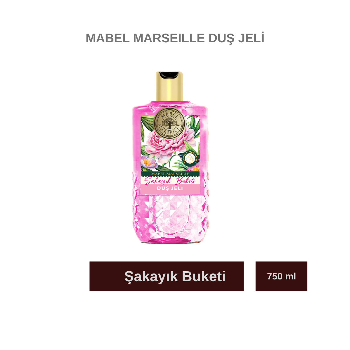 Mabel Marseille Şakayık Buketi Duş Jeli 750 ml