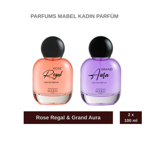 Parfums Mabel Kadın Parfüm Rose Regal & Grand Aura 2x100 ml