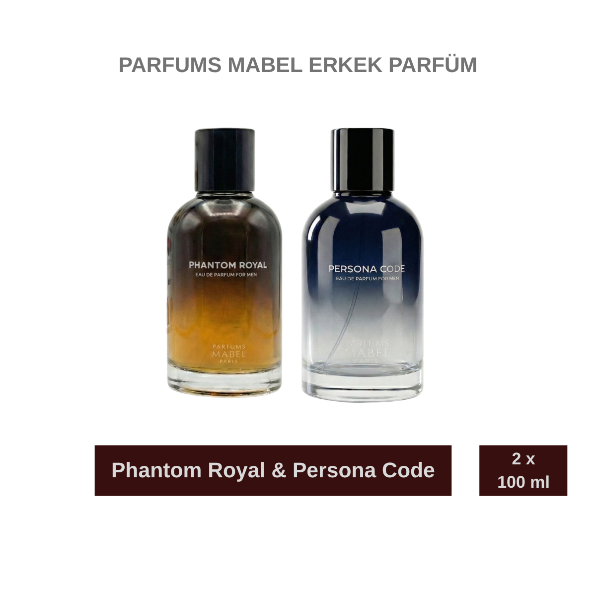 Parfums Mabel Erkek Parfümü Persona Code 100 ml
