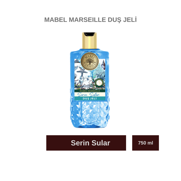 Mabel Marseille Serin Sular Duş Jeli 750 ml